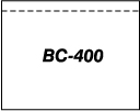 BC400 ENVELOPE 7" X 5.5" 1000/CS
