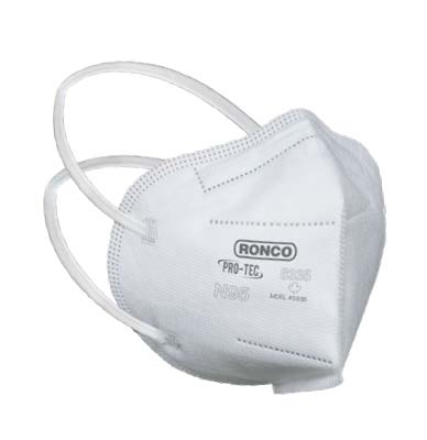 6335 PRO-TEC MEDICAL N95 RESPIRATOR , VERTICAL FOLDED, MADE IN CANADA 30/BOX