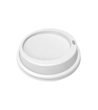 CUPLHD8W-PR WHITE DOME LID FOR 6/8 OZ HOT PAPER CUP 1000/CS
