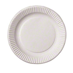 PLT-PE9 PAPER PLATE, 9" ECONOMY UNCOATED, 12x100