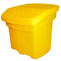 S35091 ICE MELTER AND SALT BIN 6 CU.FT YELLOW - 375LBS